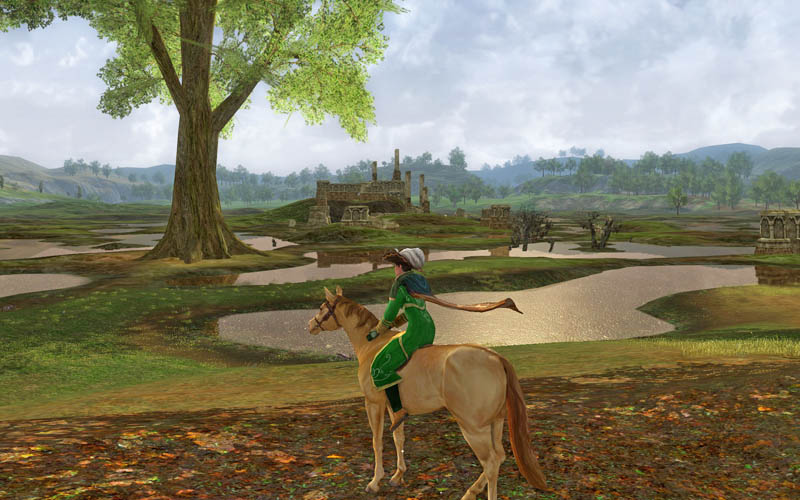 Me and my bud in LOTRO